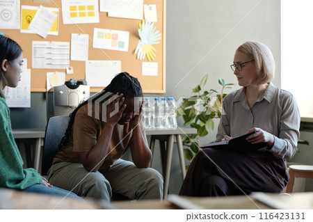 Communication at psychological session 116423131