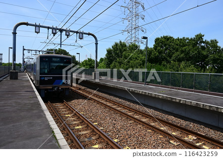青波線列車駛向金城埠頭 青波線列車駛向金城埠頭 116423259