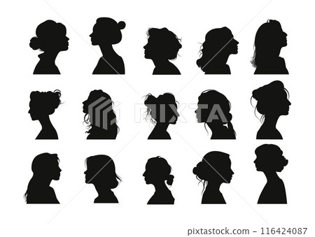 woman, silhouette, female 116424087
