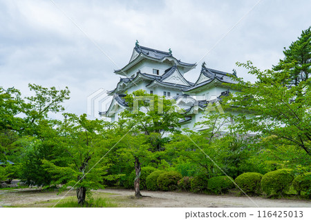 三重縣,雨季後的伊賀上野城 三重縣,雨季後的伊賀上野城 116425013