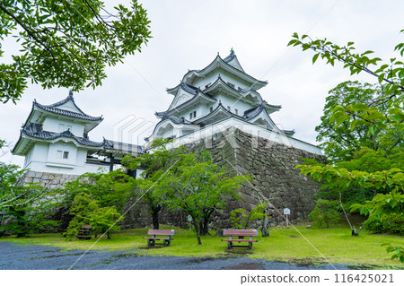 三重縣,雨季後的伊賀上野城 三重縣,雨季後的伊賀上野城 116425021