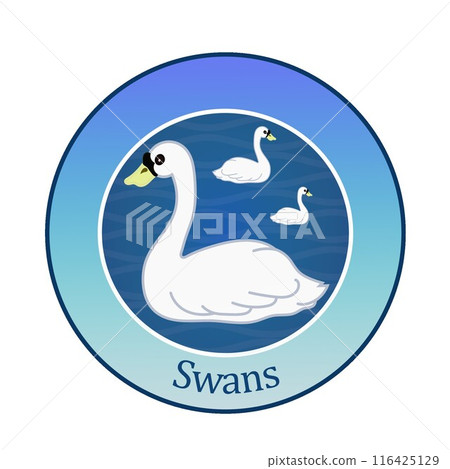 天鵝會徽圖 116425129