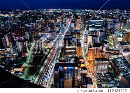 Night view ~ Sendai AER Observation Terrace 2 ~ 116425355