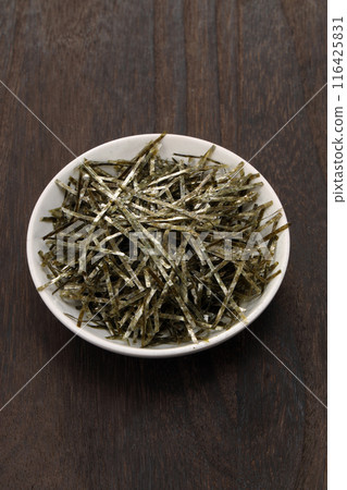 切碎的海藻 切碎的海藻 116425831