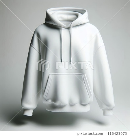 High-quality floating blank hoodies in various colors, perfect for mockups, presentations, and marketing materials 116425973