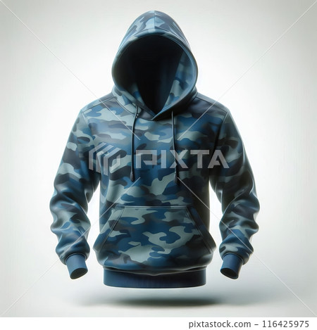 High-quality floating blank hoodies in various colors, perfect for mockups, presentations, and marketing materials 116425975
