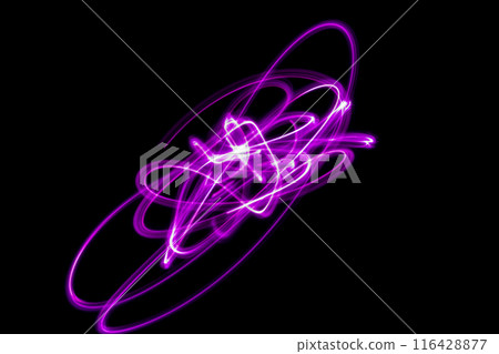 Pink color light trail image (background material) Pink color light trail image (background material) 116428877