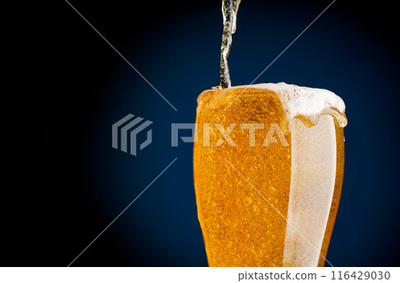 Beer on the bar Beer on the bar 116429030