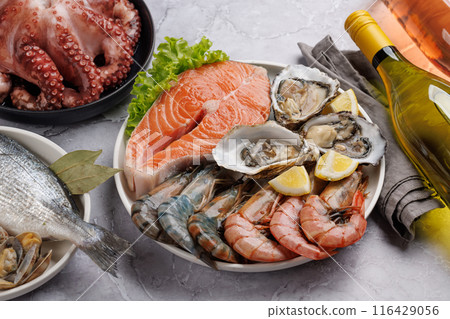 Seafood Platter Delight 116429056