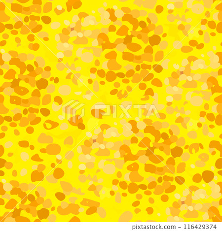 Vector seamless abstract yellow spotted pattern Vector seamless abstract yellow spotted pattern 116429374