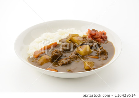 美味的牛肉咖哩飯 美味的牛肉咖哩飯 116429514