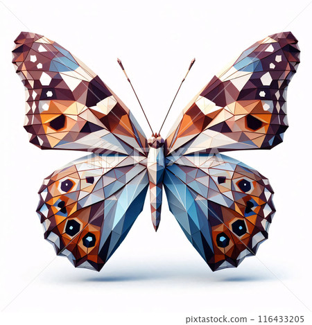 Low Polygon Style Illustrations of Various Animals on a White Background - Modern and Colorful Geometric Art Low Polygon Style Illustrations of Various Animals on a White Background - Modern and Colorful Geometric Art 116433205