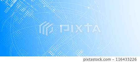 Neural network concept. Connected cells with links. High technology process. Abstract futuristic background. Vector art. 116433226