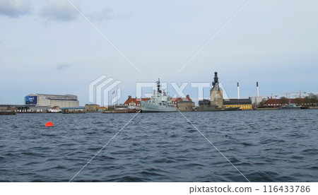Naval port of Copenhagen, Denmark (Danmark) Naval port of Copenhagen, Denmark (Danmark) 116433786