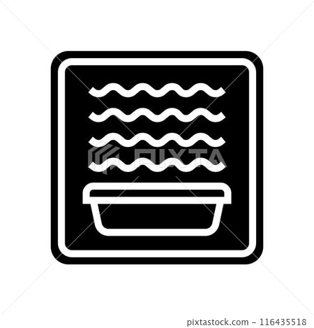 microwave safe label product caution glyph icon vector illustration microwave safe label product caution glyph icon vector illustration 116435518
