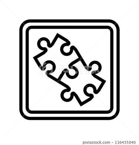 wide cimpatibility product label caution line icon vector illustration wide cimpatibility product label caution line icon vector illustration 116435840