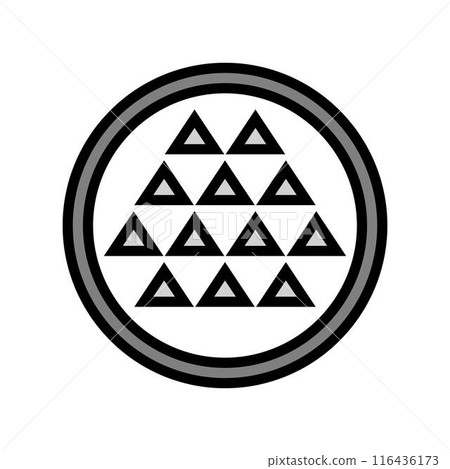 anti slip label product caution color icon vector illustration anti slip label product caution color icon vector illustration 116436173