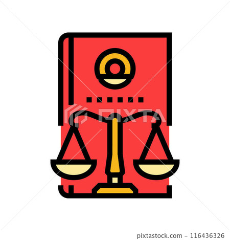 national constitution day chinese holiday color icon vector illustration 116436326