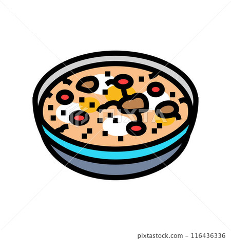 laba festival chinese holiday color icon vector illustration 116436336