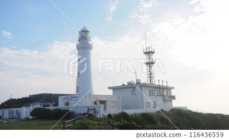 Inubozaki Lighthouse in the morning 116436559