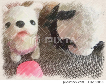 兒童毛絨動物 116438048