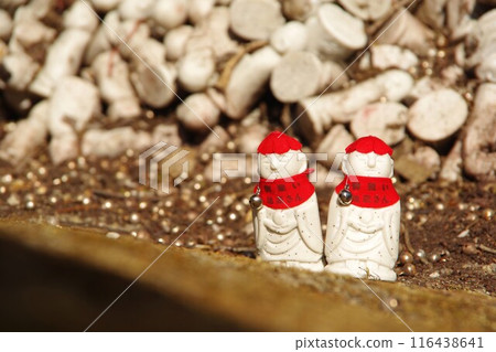 Small Jizo (Onegai Jizo) at Nokogiriyama Nihonji Temple, Chiba Prefecture 116438641