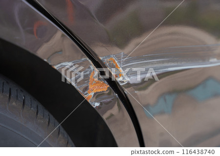 車身划痕 116438740