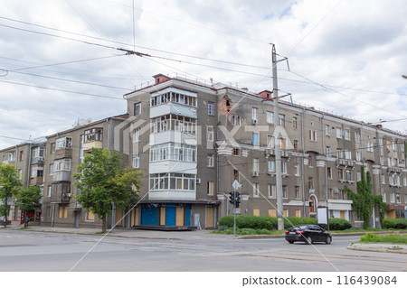 【烏克蘭】從哈爾科夫市十字路口看到的蘇式住宅區 【烏克蘭】從哈爾科夫市十字路口看到的蘇式住宅區 116439084