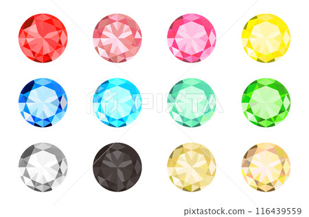 閃閃發光的珠寶的插圖 116439559