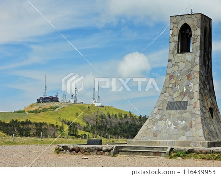 美原高原的象徵「美塔」和大賀無線電塔群 美原高原的象徵「美塔」和大賀無線電塔群 116439953