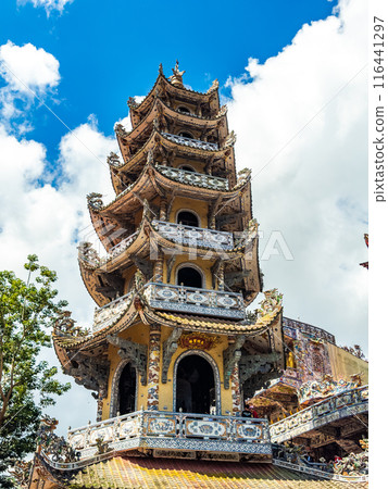 Linh Phuoc Pagoda in Da Lat, Vietnam 116441297