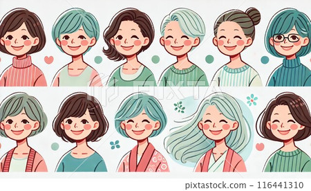 Hairstyles for active senior women Hairstyles for active senior women 116441310