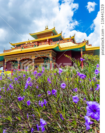 Temple, Stupa and Pagoda in Samten Hills Dalat, Vietnam 116441329