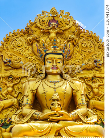 Temple, Stupa and Pagoda in Samten Hills Dalat, Vietnam 116441374