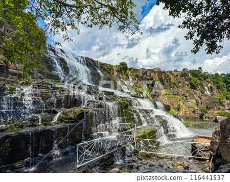 Pongour Waterfall in Dalat, Vietnam Pongour Waterfall in Dalat, Vietnam 116441537