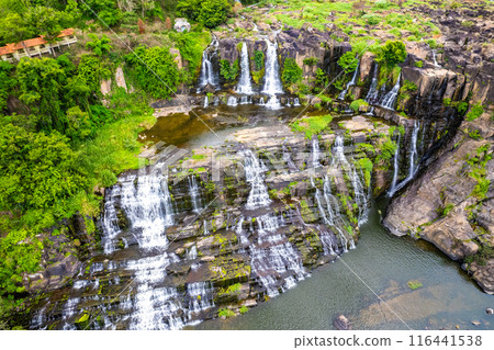 Pongour Waterfall in Dalat, Vietnam 116441538