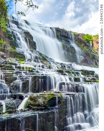 Pongour Waterfall in Dalat, Vietnam 116441546