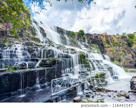Pongour Waterfall in Dalat, Vietnam 116441547