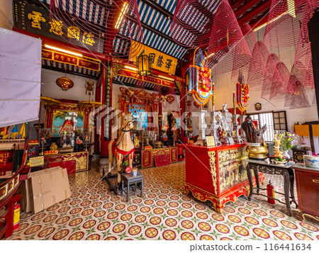 Chinese temple in Hoi An ancient town, Vietnam Chinese temple in Hoi An ancient town, Vietnam 116441634