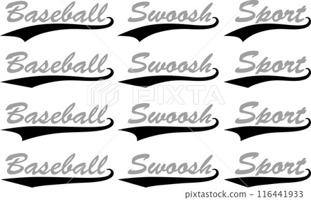 棒球製服標誌的小鬍子旋風 116441933