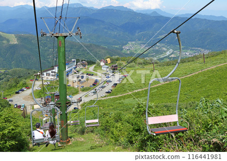 從八方尾根黑菱第 3 號纜車看到的景色 116441981