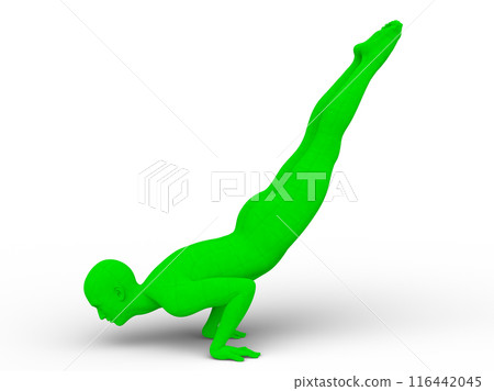 A man who poses 116442045