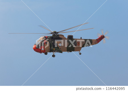飛行中的比利時空軍 WS-61 海王 飛行中的比利時空軍 WS-61 海王 116442095