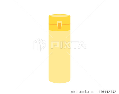 黃色水瓶的插圖 116442152
