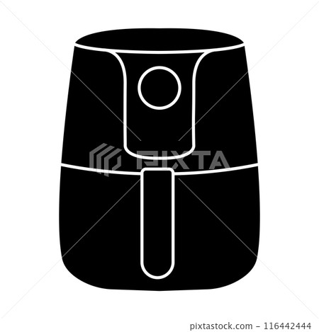 cooking air fryer appliance icon vector for graphic design, logo, website, social media, mobile app, UI illustration 116442444