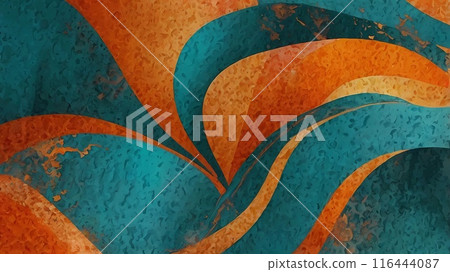 blue and orange Abstract wallpaper colorful textured design background 116444087