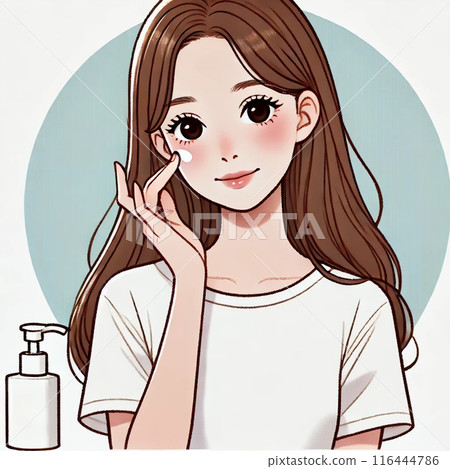 Female skin care 116444786