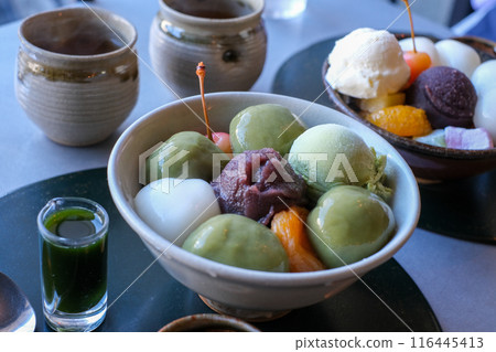 大白玉豆沙抹茶 116445413