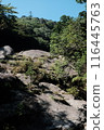River flowing between rocks 116445763
