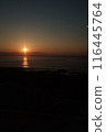 Sunset over the sea 116445764